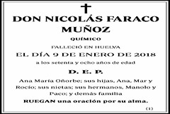 Nicolás Faraco Muñoz